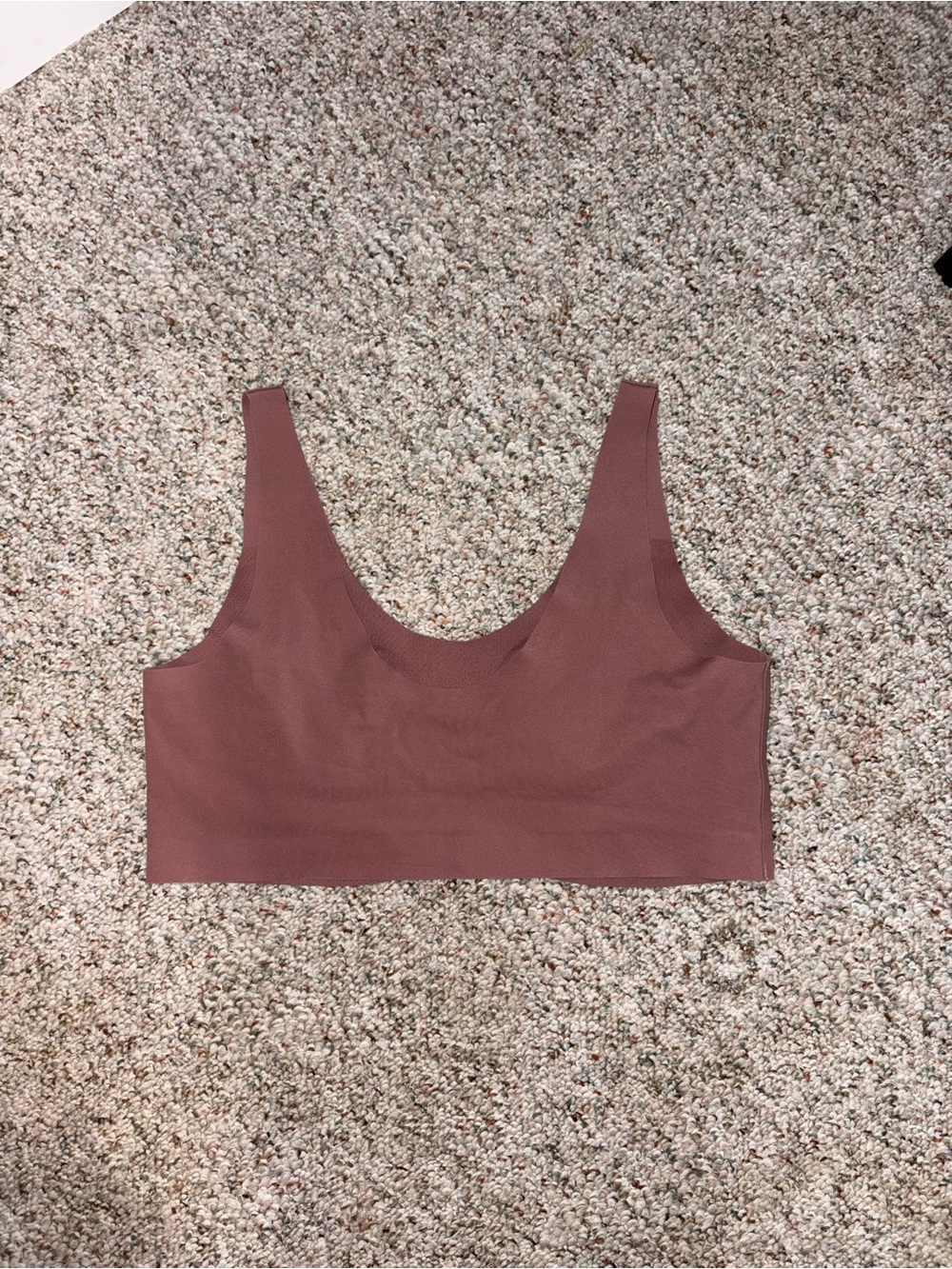 knix Seamless Scoop Bralette in Dusty Mauve